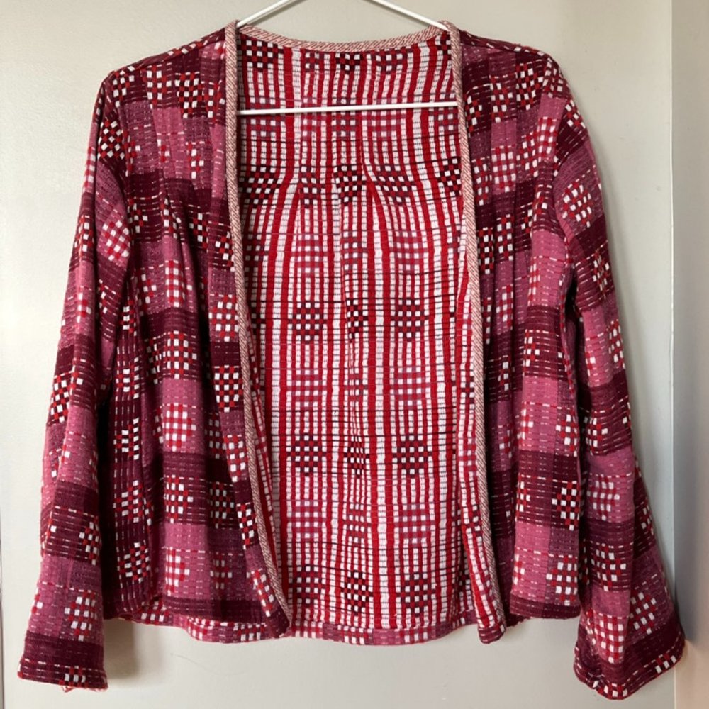 Ace & Jig Damask cardigan, reversible